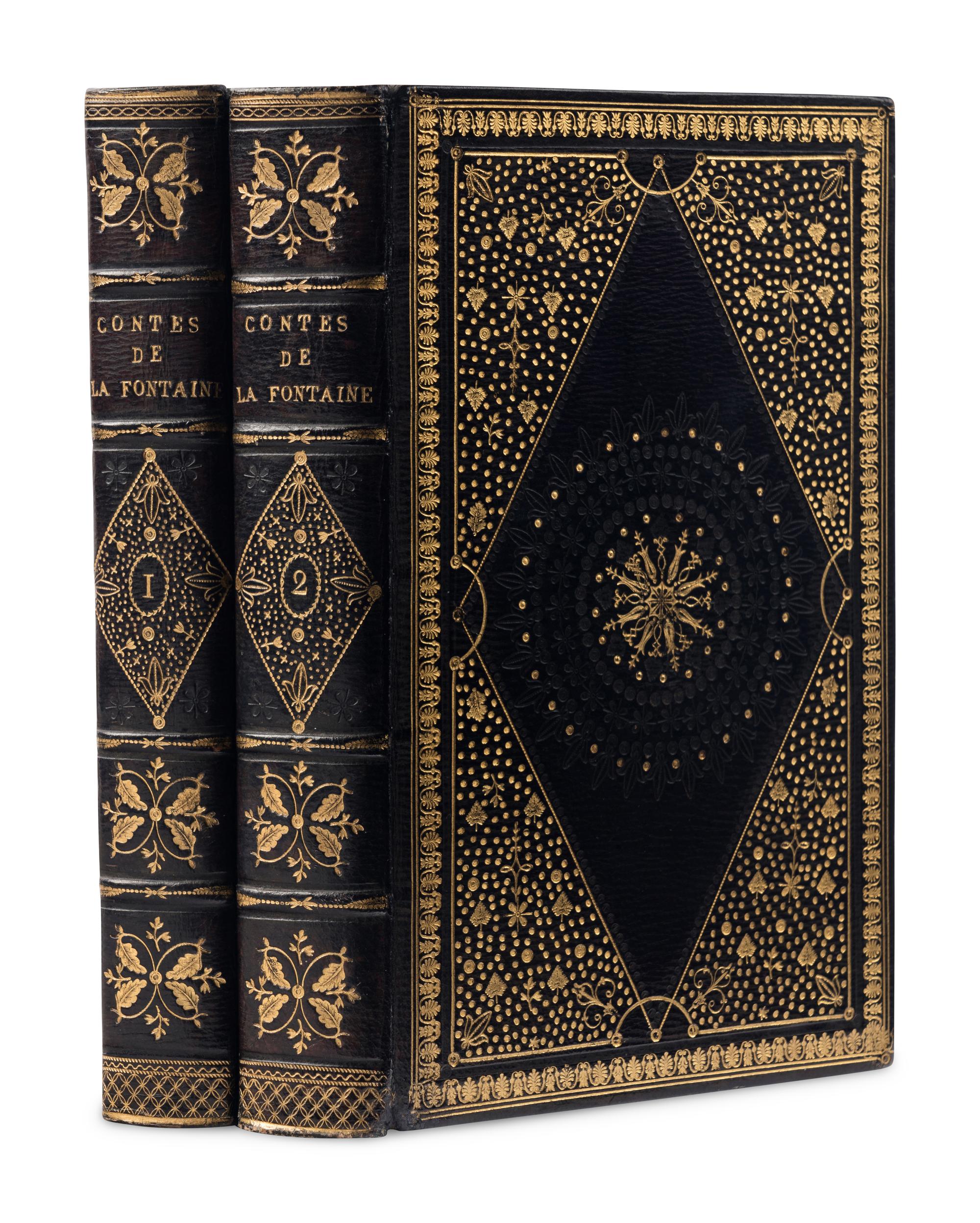 [BINDINGS]. FONTAINE, Jean de La (1621-1695). Contes et nouvelles en vers . Amsterdam [but Paris], 1764.