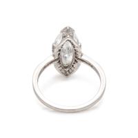 ART DECO, DIAMOND RING