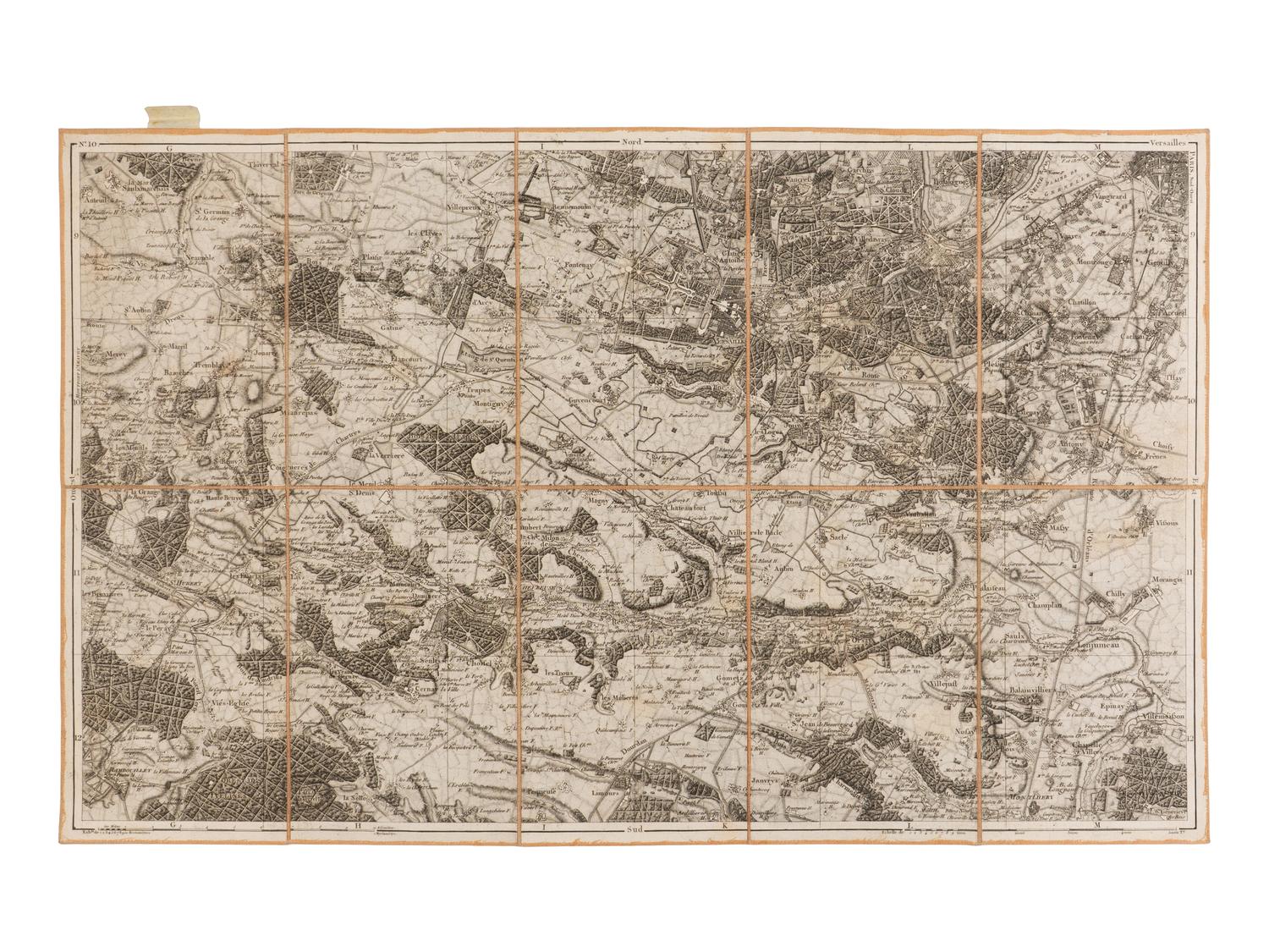 [Maps & Atlases]. Collection of 29 Maps of France, ca. 1800