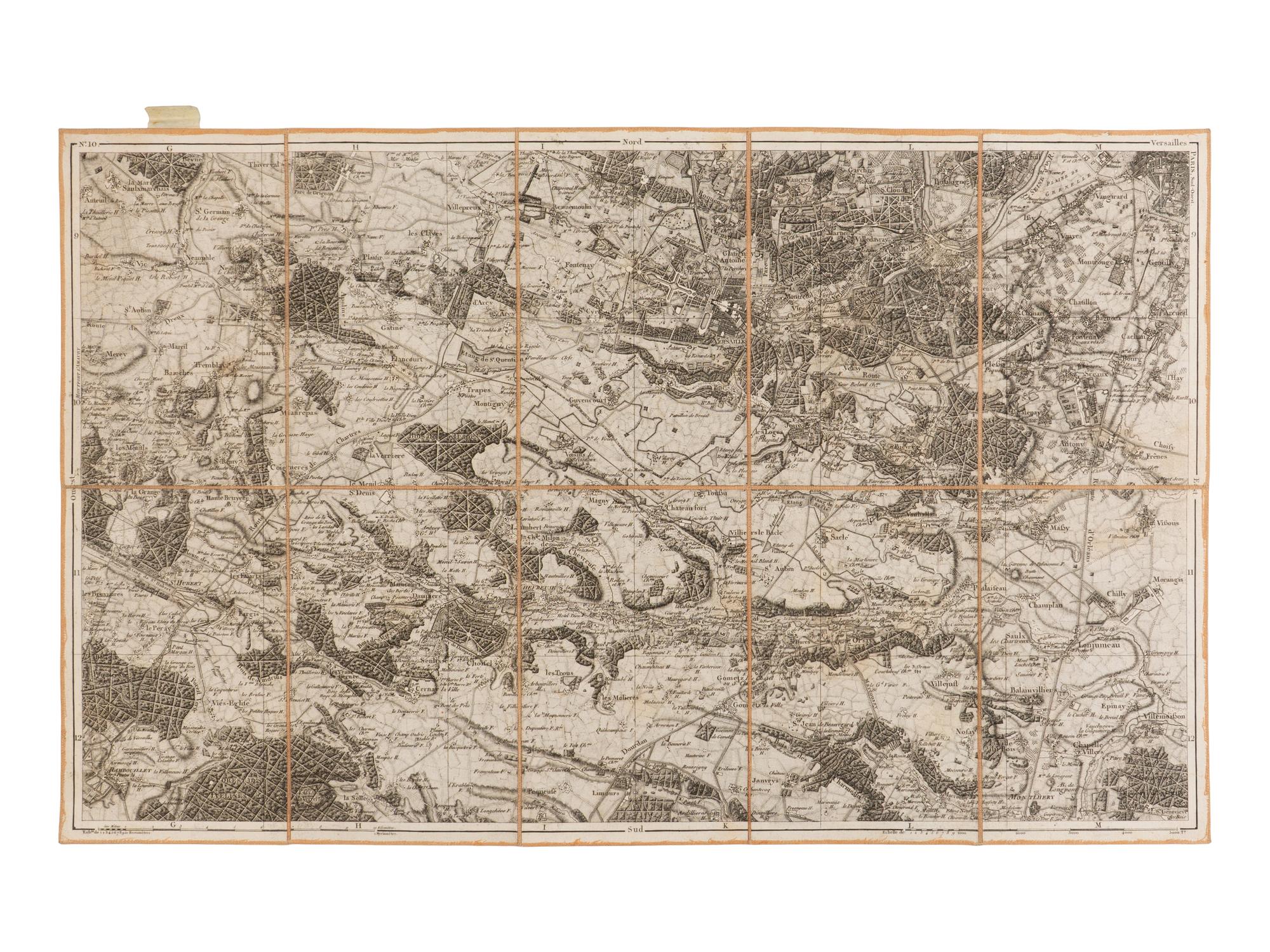 [Maps & Atlases]. Collection of 29 Maps of France, ca. 1800