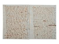 [ENSLAVEMENT & ABOLITION]. A group of 2 legal documents related to cases involving enslaved persons.