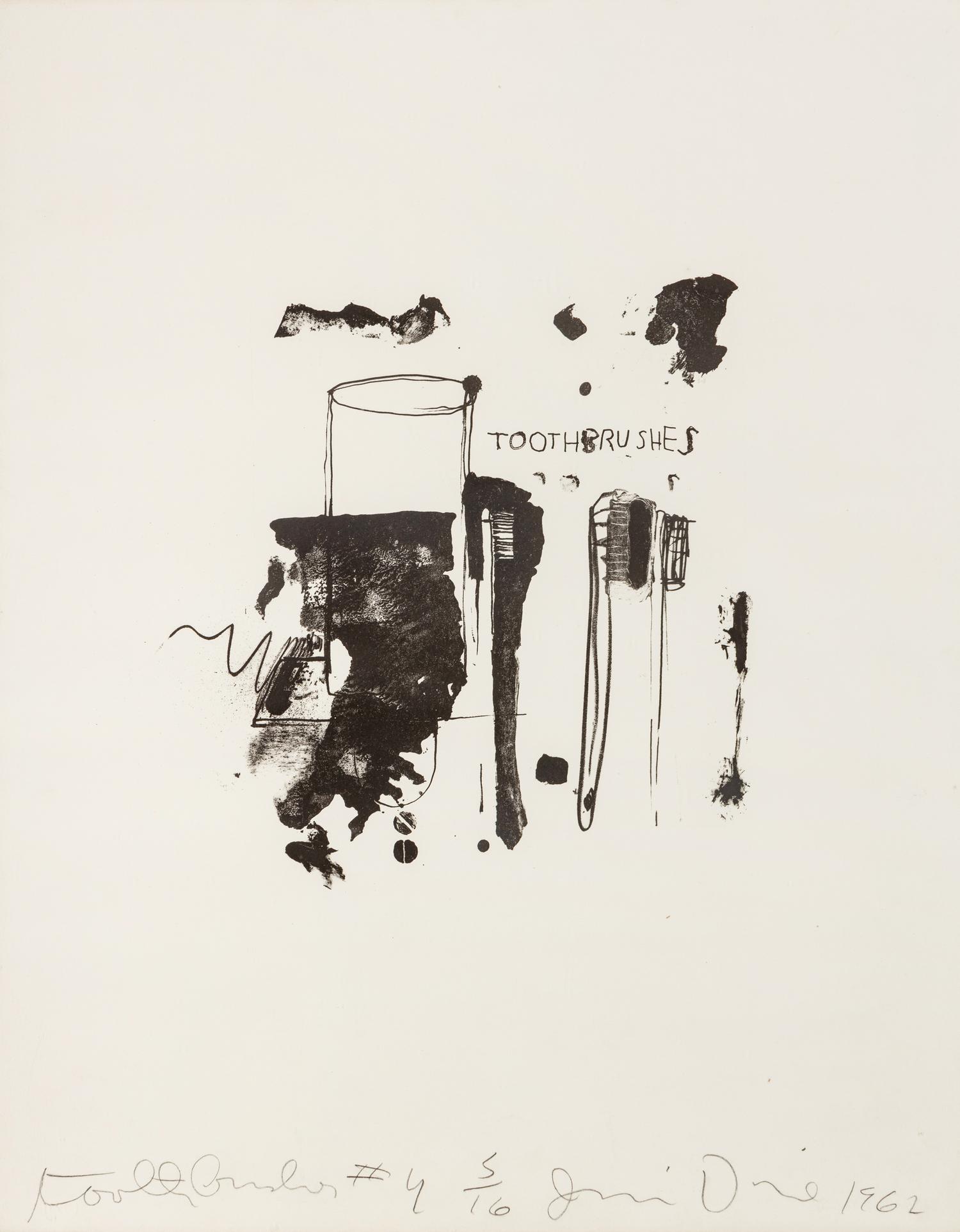 Toothbrushes #4 , 1962