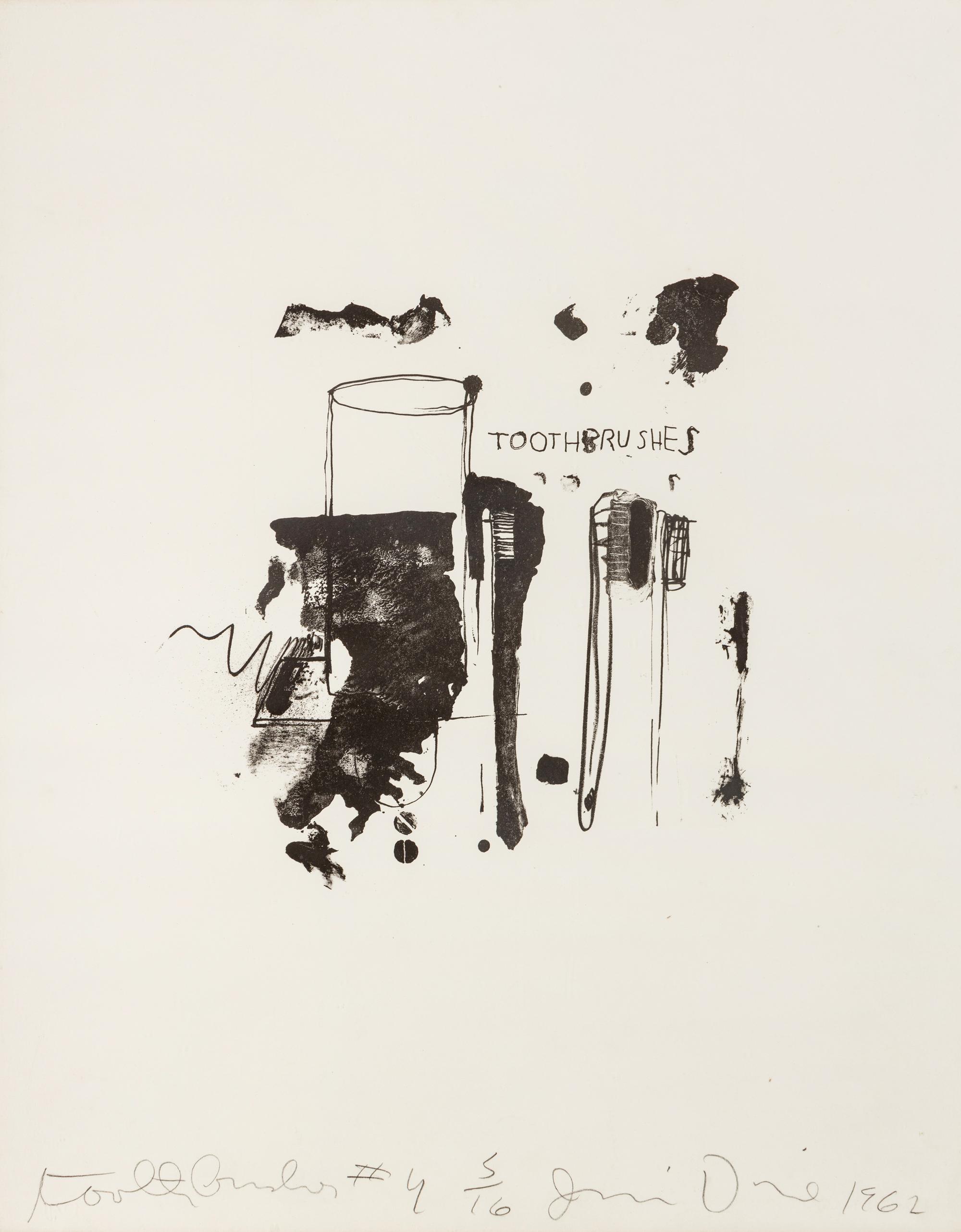 Toothbrushes #4 , 1962