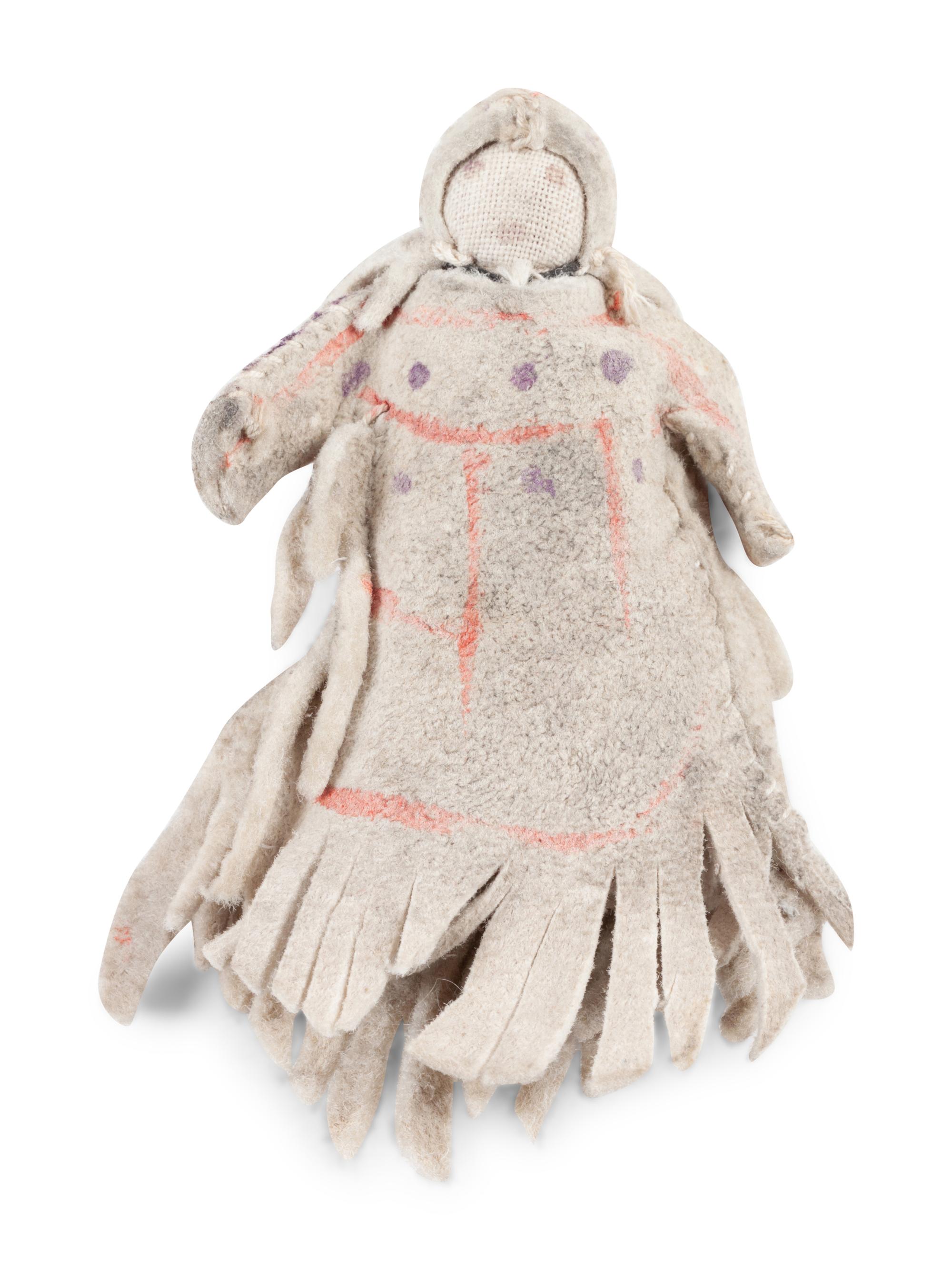 Siberian Beaded Hide Dolls