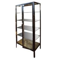 A Metal and Glass Medicine Cabinet 25.5 " W x 14.5" D x 57" H — Argentina, Early 20th Century
