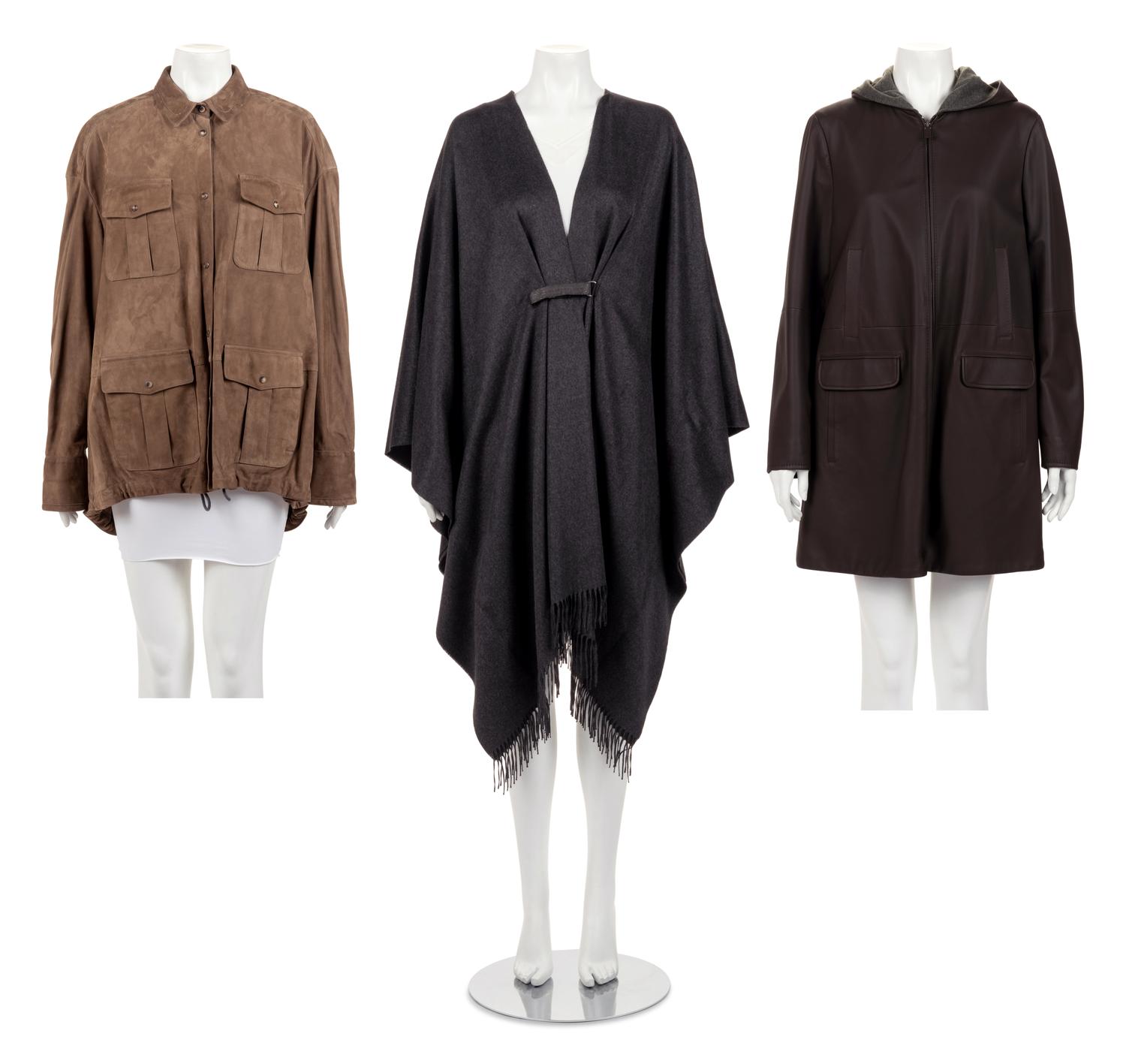 Four Coats and One Shirt: Two Brunello, Two Loro Piana, One Ralph Lauren