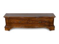 A French Provincial Style Walnut Low Chest — INCORPORATING 18TH CENTURY ELEMENTS
