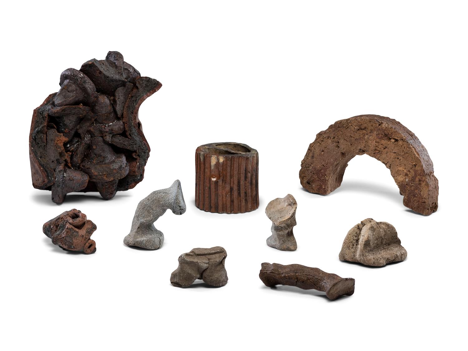 A Collection of Kiln Furniture and Pottery Artifacts
