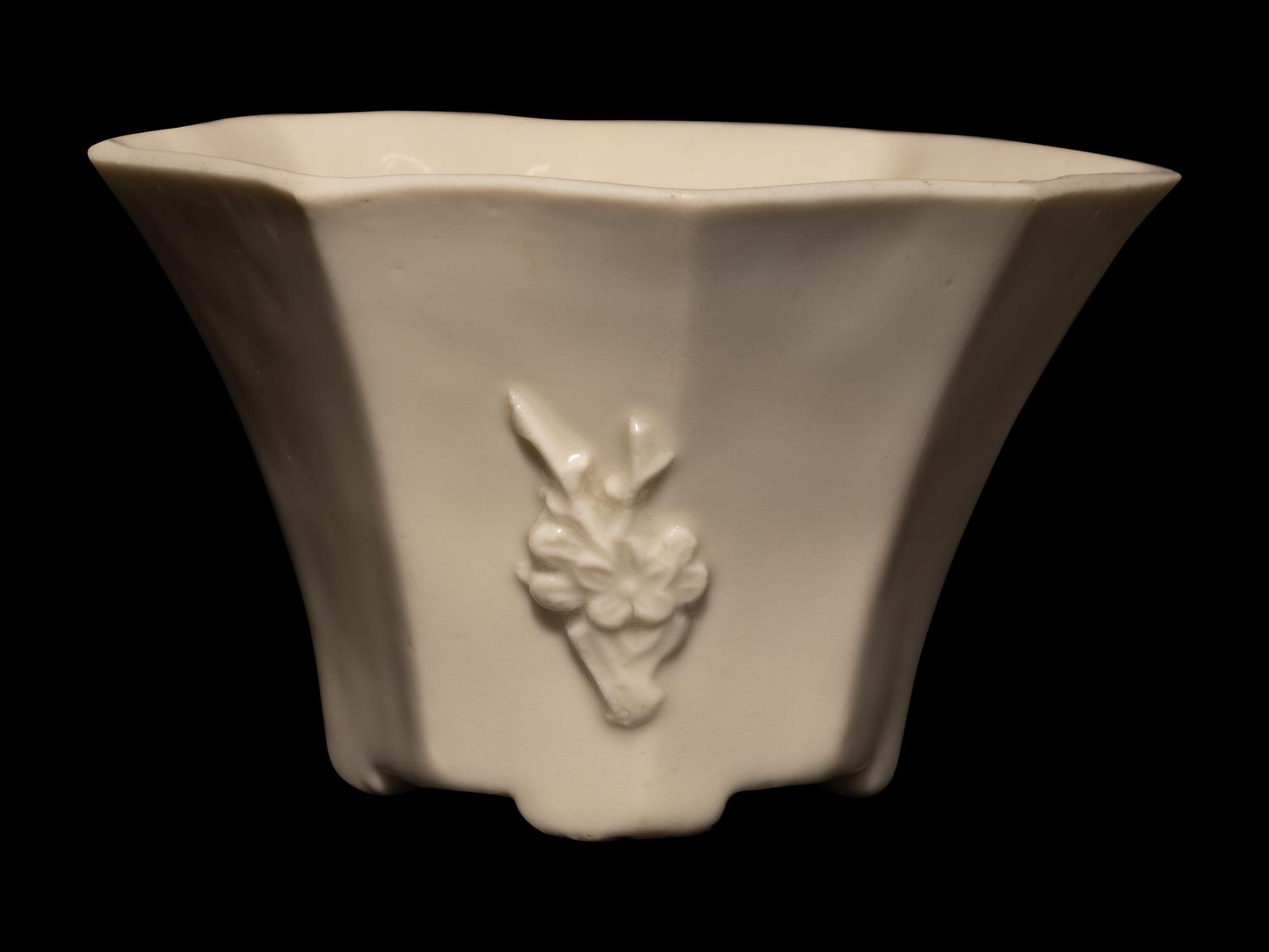 Six Chinese Blanc-de-Chine Porcelain Wares