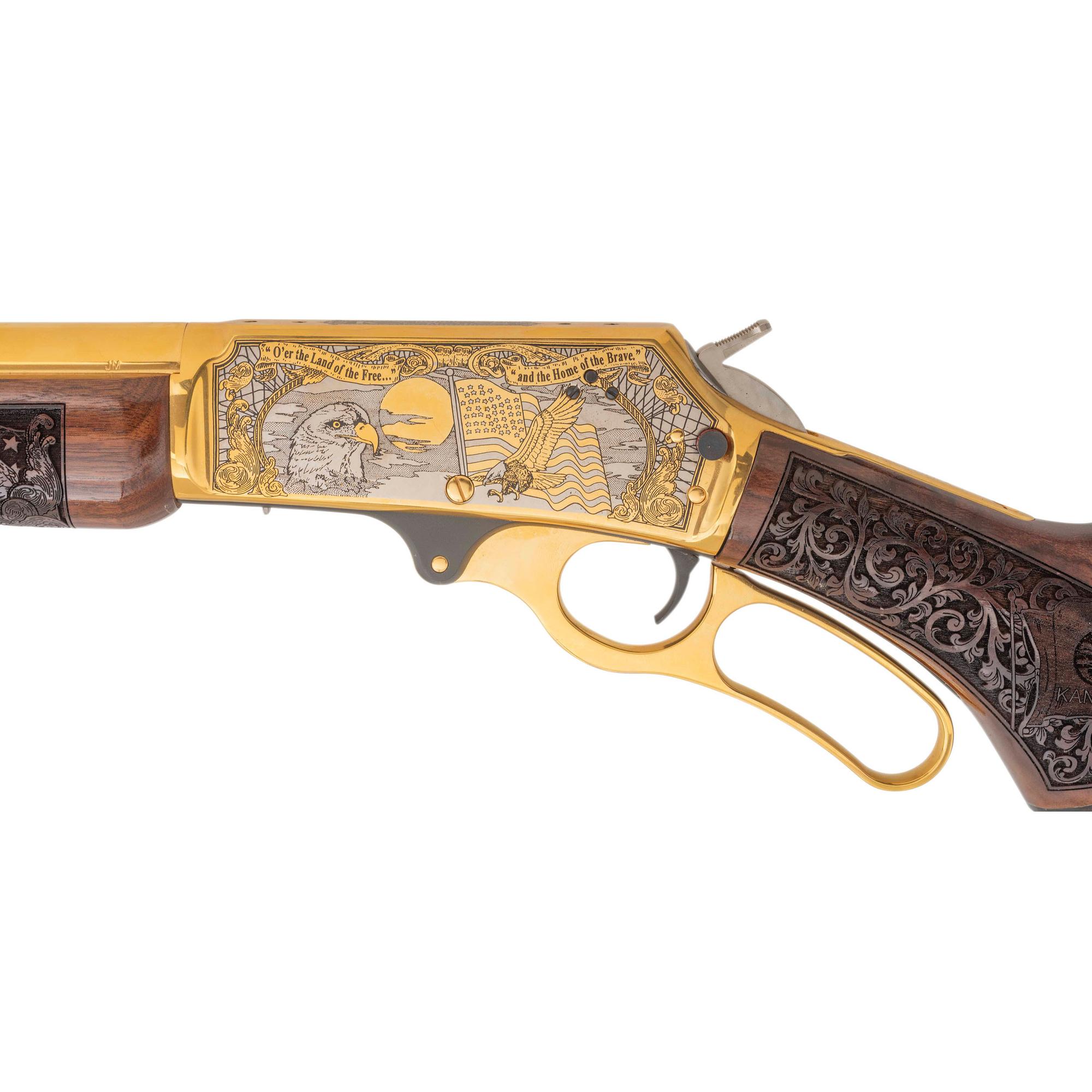 *Investment Arms Marlin Kansas 4 of 10 Rifle in Case