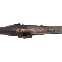 Ottoman Knee Pistol Converted to Percussion