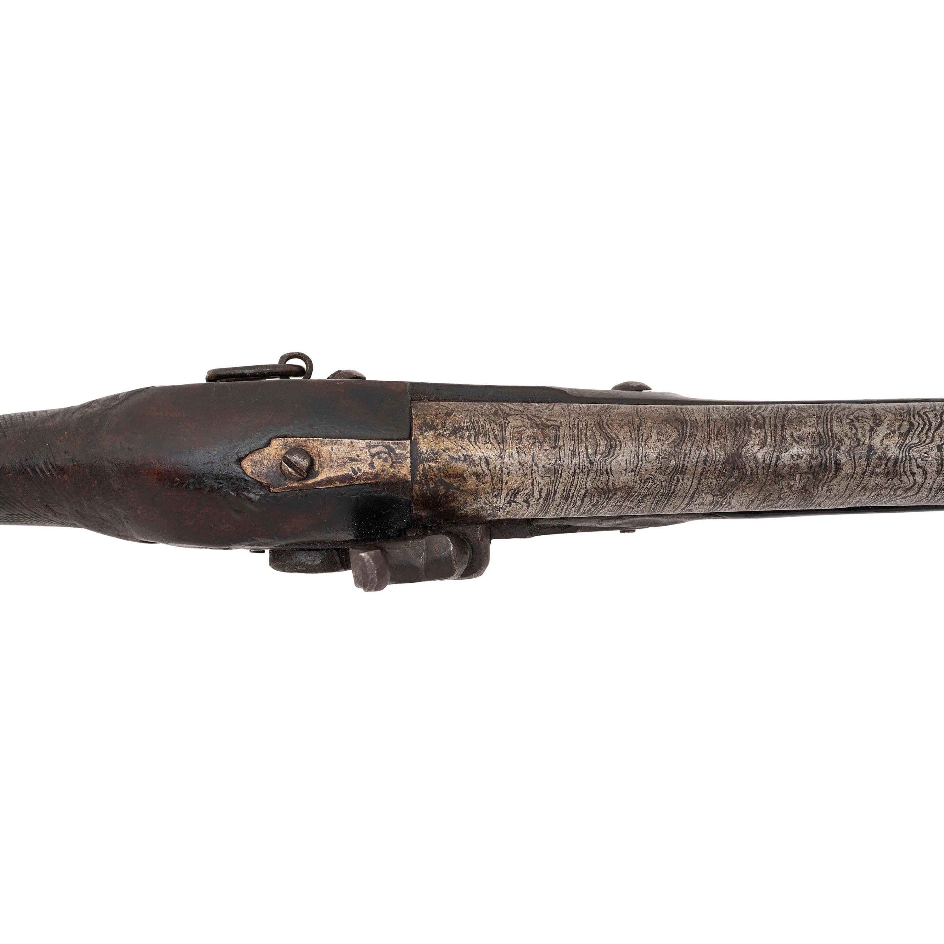 Ottoman Knee Pistol Converted to Percussion