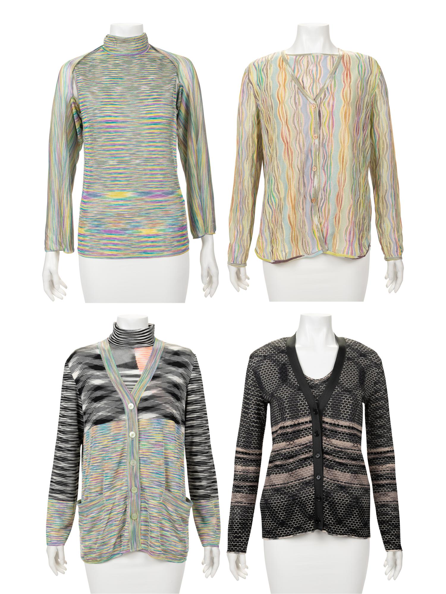 Collection of Eight Missoni Knit Pieces, 1990-2000s