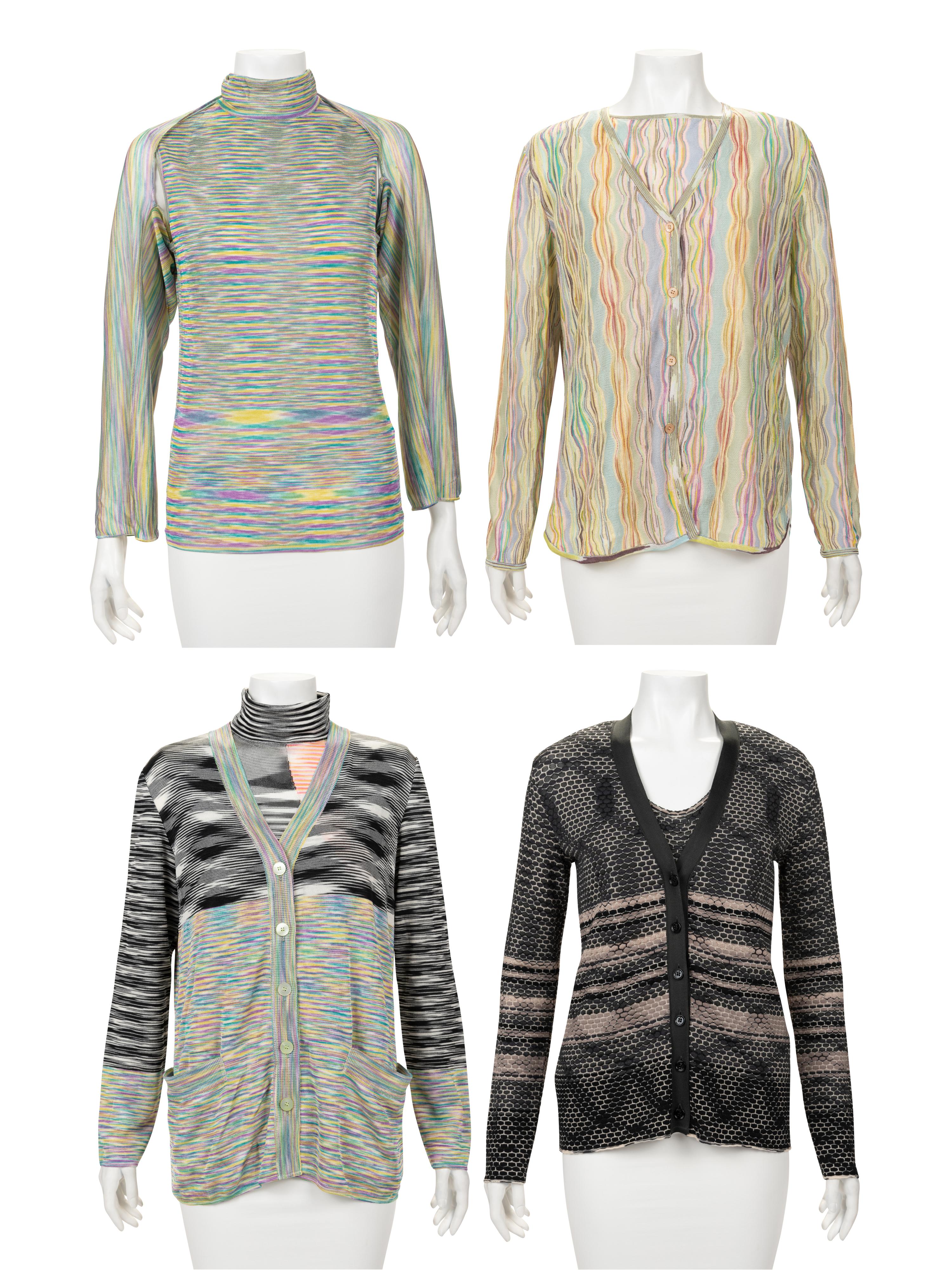 Collection of Eight Missoni Knit Pieces, 1990-2000s