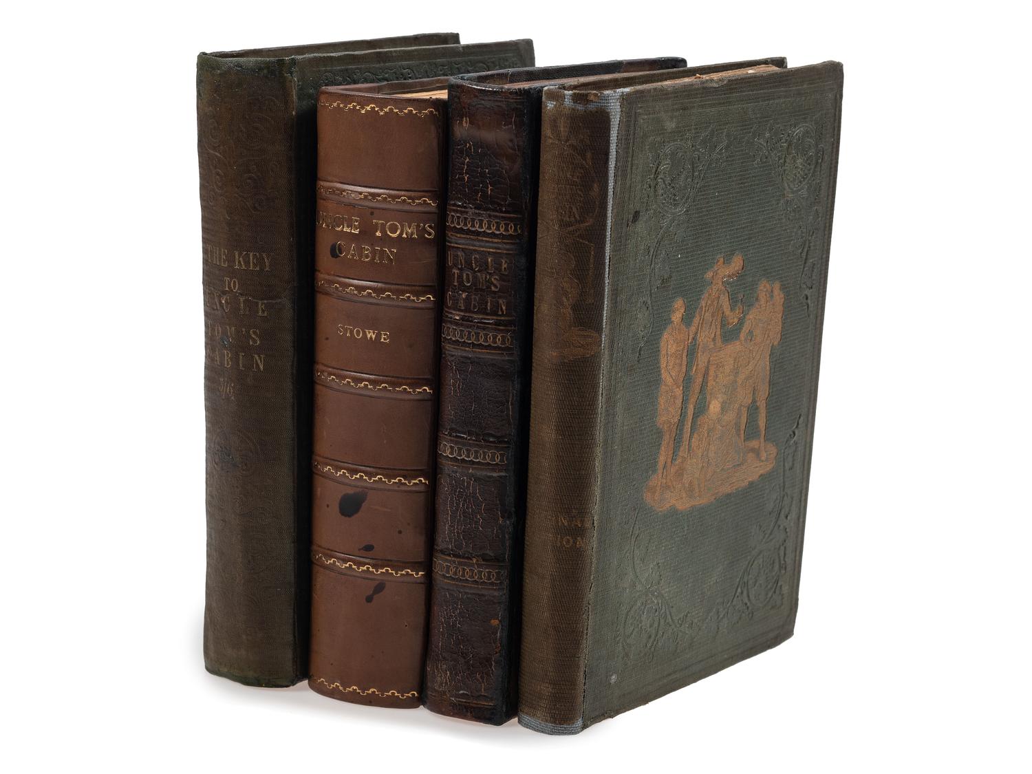 STOWE, Harriet Beecher (1811-1896). A group of 3 very early English editions of Uncle Tom's Cabin. [ With :] The Key to Uncle Tom's Cabin.