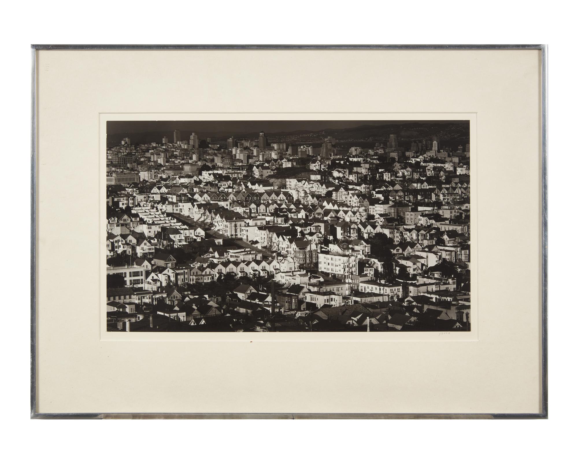 View (from Twin Peaks, San Francisco ), 1947, later printed circa 1975