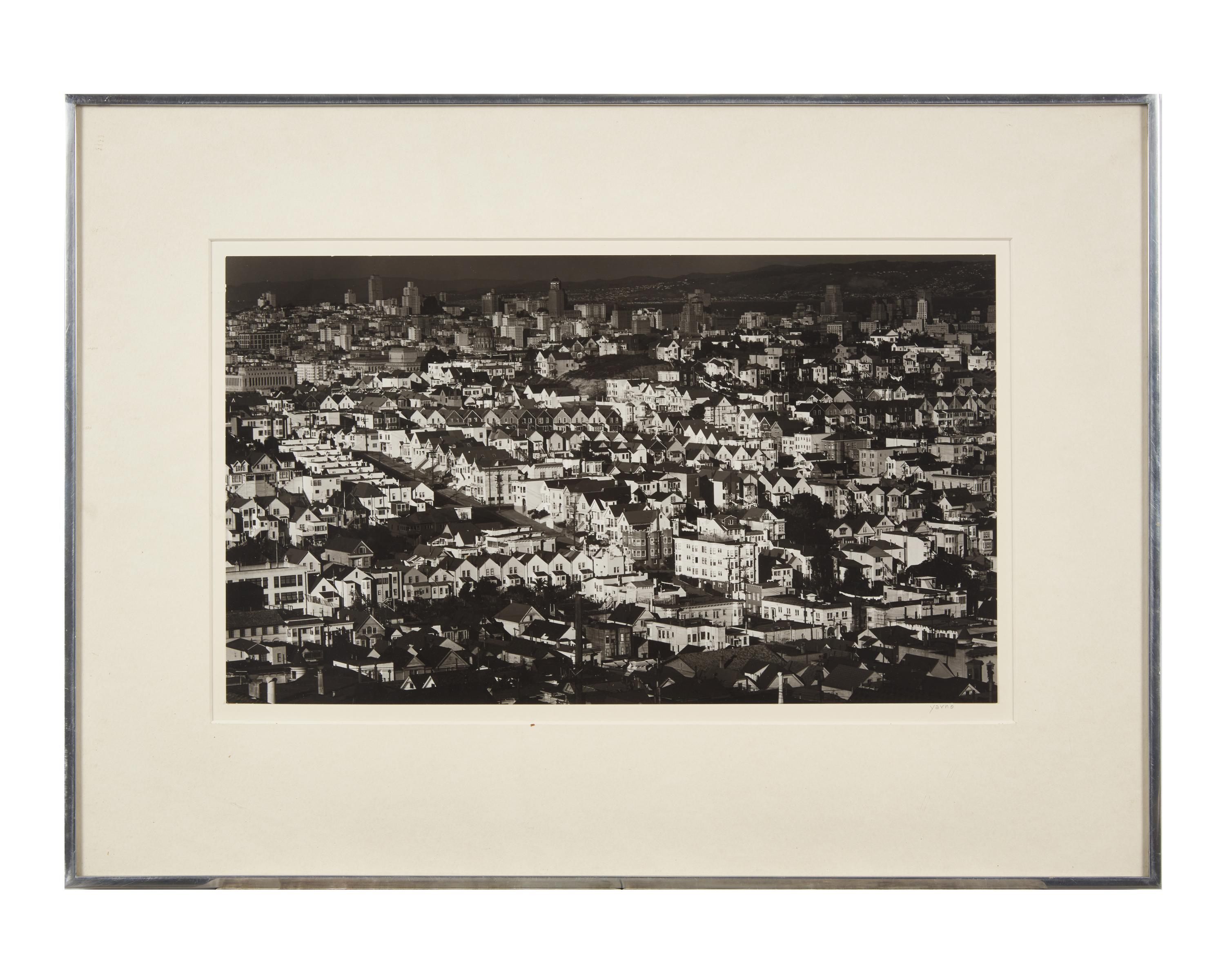 View (from Twin Peaks, San Francisco ), 1947, later printed circa 1975