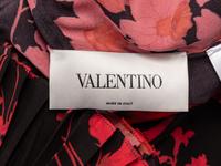 Valentino, Floral-Print Silk Dress