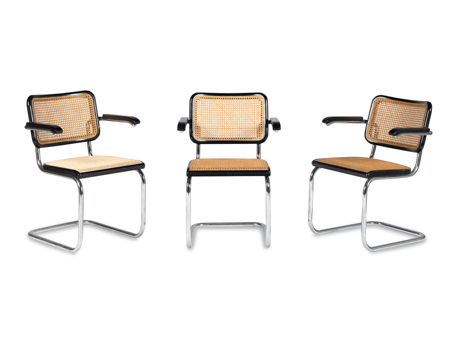 Set of Nine Cesca Chairs