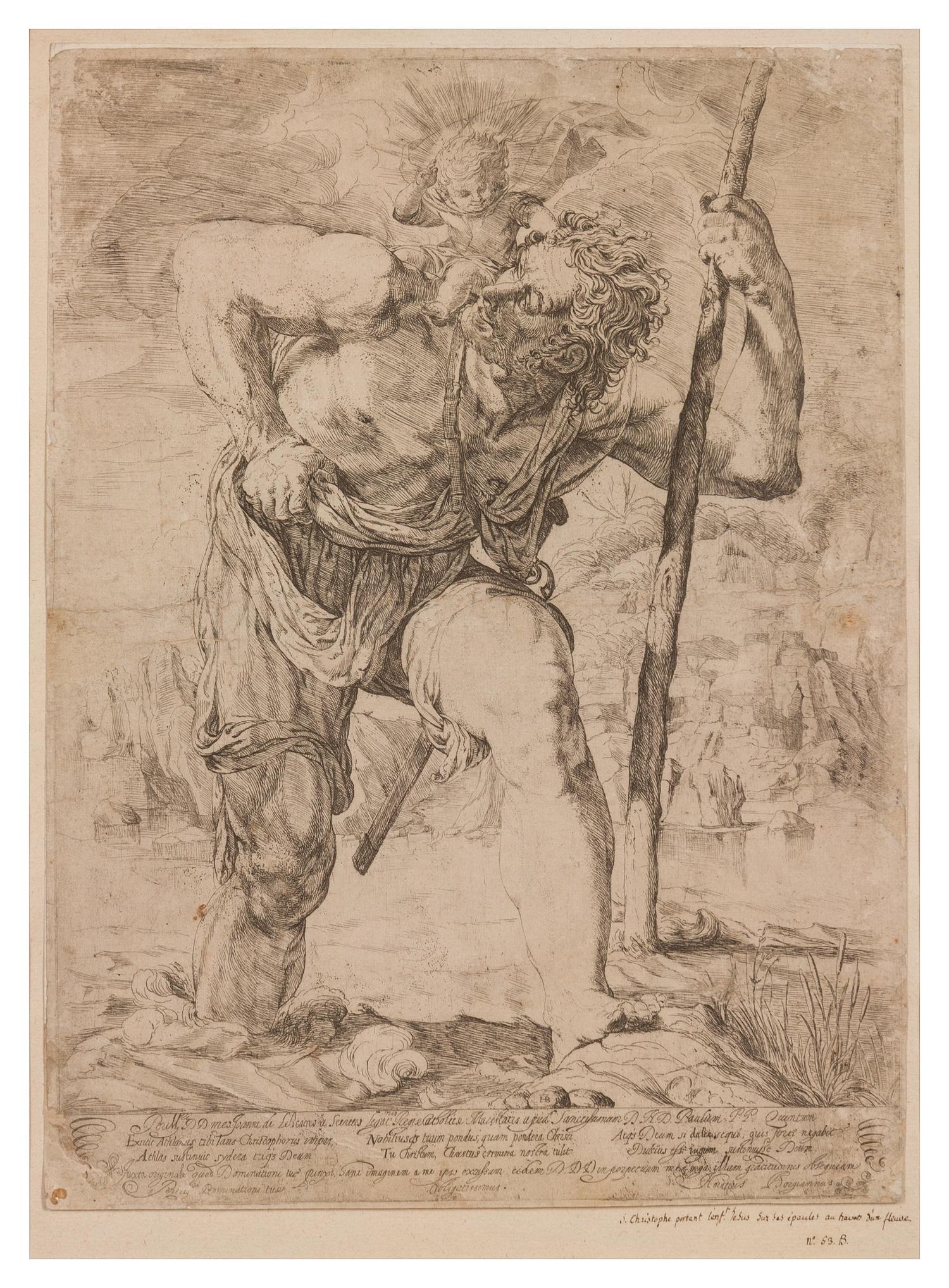 Orazio Borgianni, (Italian, 1578-1616), St. Christopher