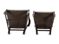 A Set of Six Chippendale Style Carved Mahogany Dining Chairs