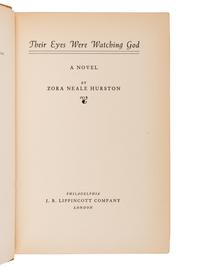 HURSTON, Zora Neale (1891-1960). Their Eyes Were Watching God . Philadelphia: J. B. Lippincott Company, 1937.