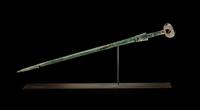 A Luristan Bronze Sword with Split-Ear Pommel