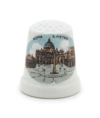 Sixteen Porcelain Thimbles