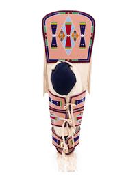 Beaded Hide Cradle, Full Size