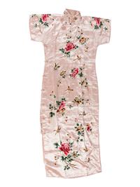 Five Chinese Silk Lady's Cheongsams, Qipao