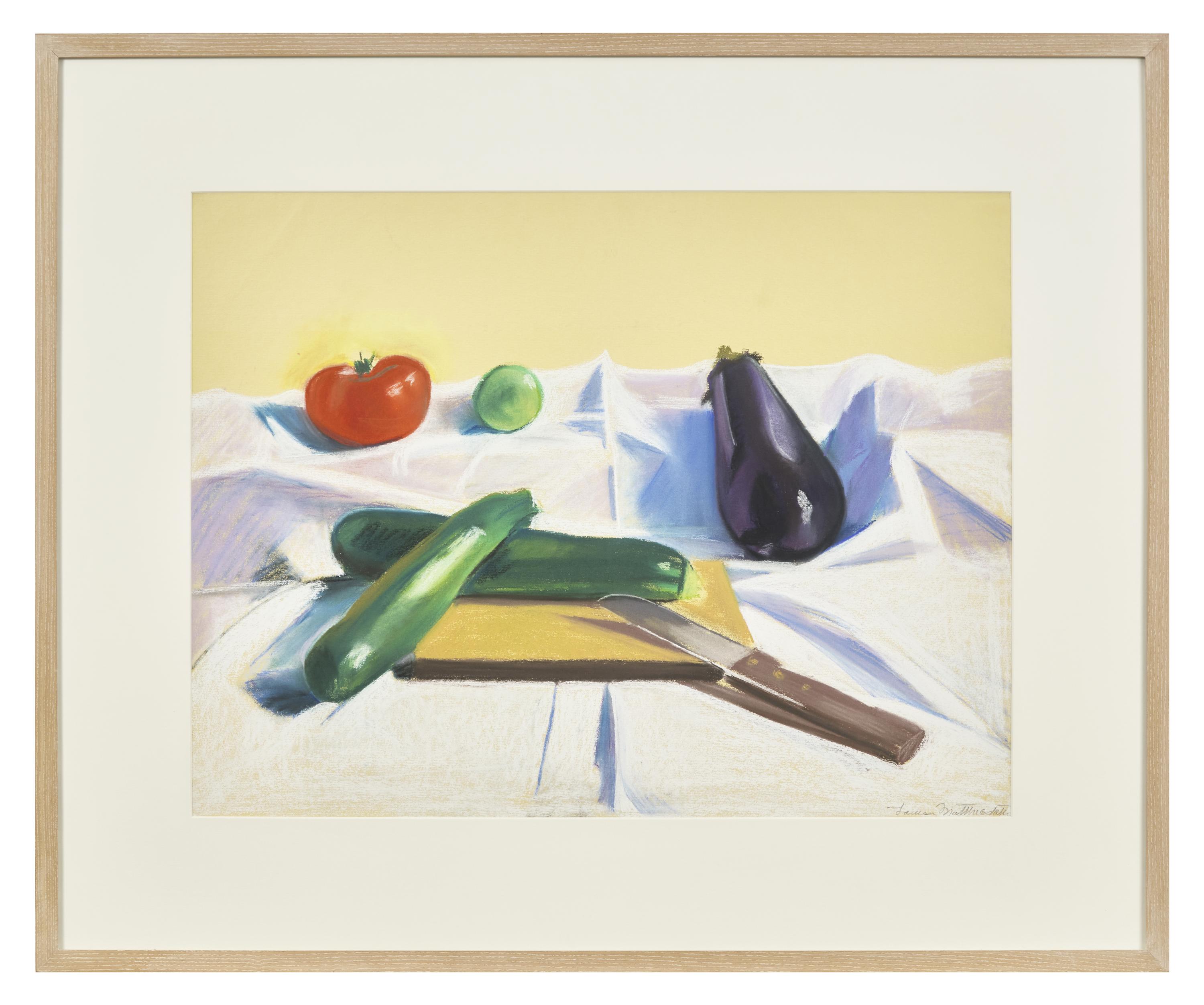 Zucchini, Tomato and Eggplant, 1989