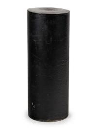 A Painted Metal Pedestal