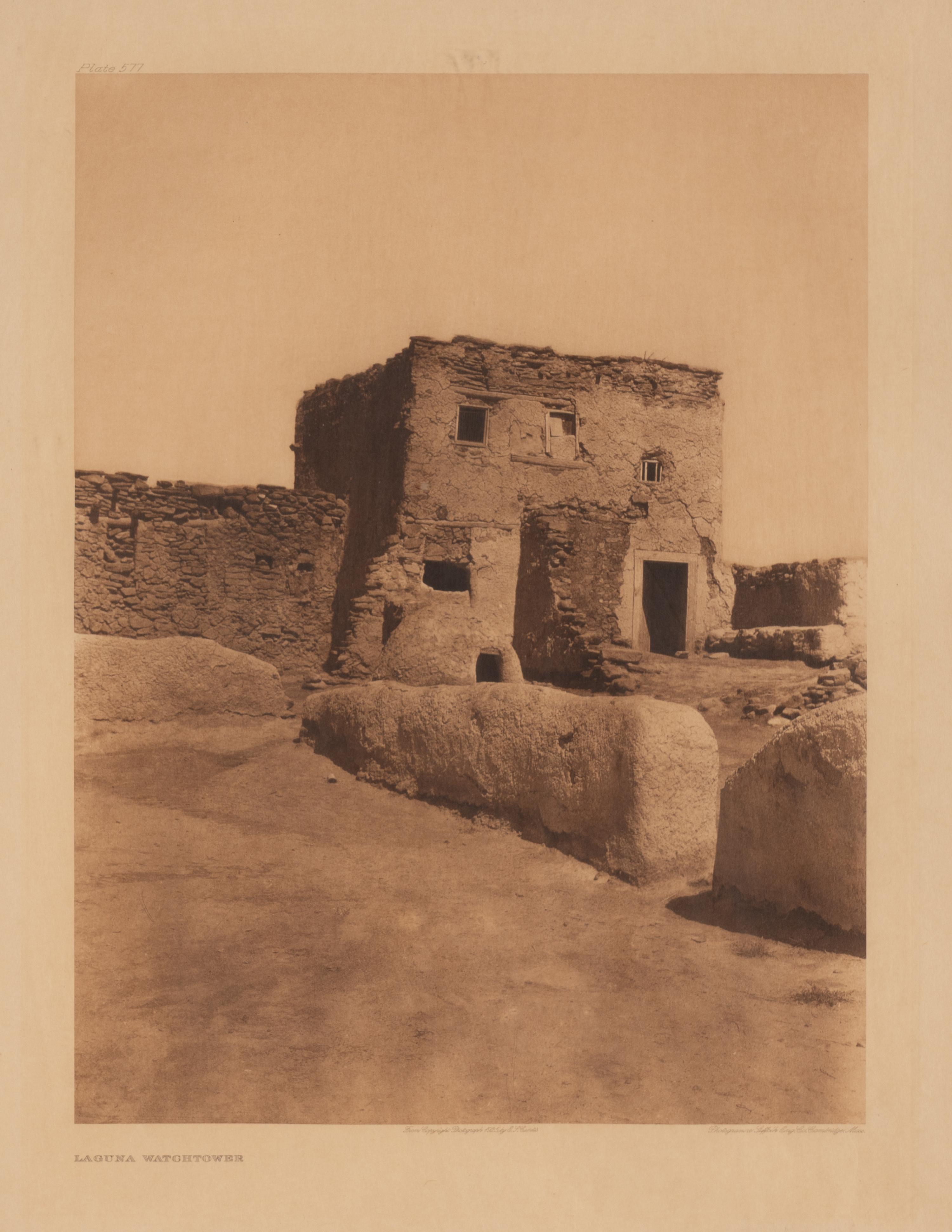 [Native American]. Curtis, Edward S. (1868-1952). A group of 9 large photogravures, comprising: