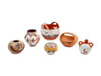Collection of Pueblo Pottery