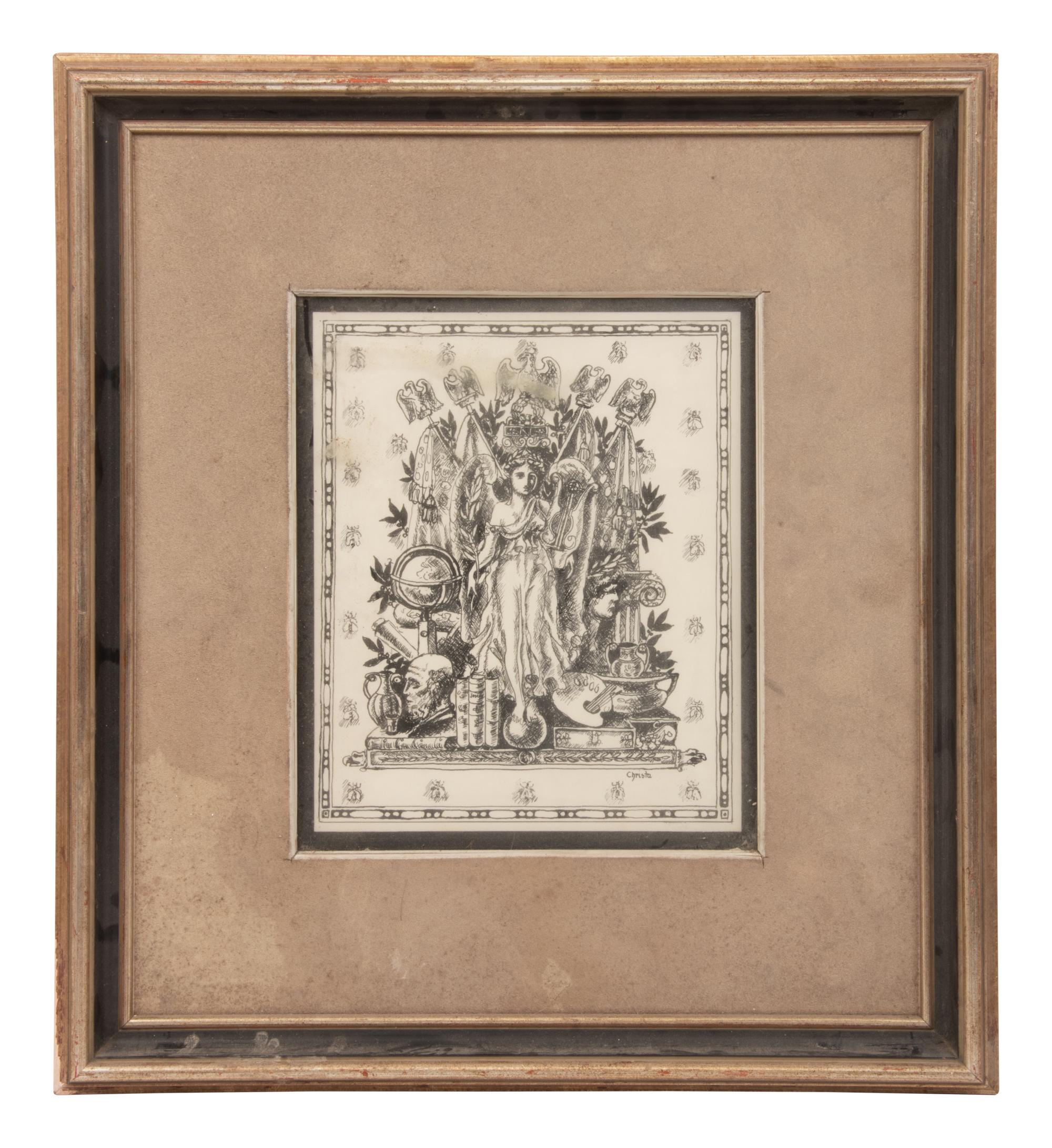 Eight Continental Prints