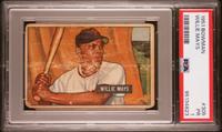 A 1951 Bowman Willie Mays Rookie Baseball Card No. 305 (PSA 1)