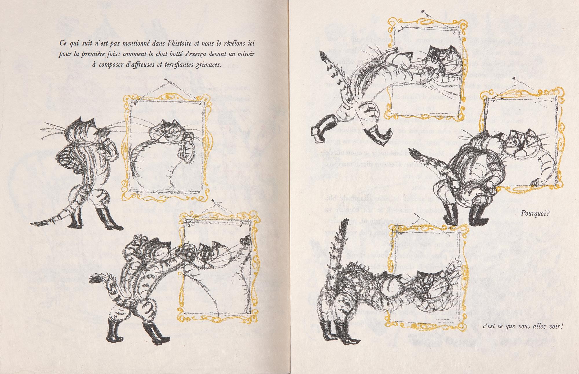 [Puss in Boots] [Fischer, Hans] Perrault, Charles. Le Chat Botte