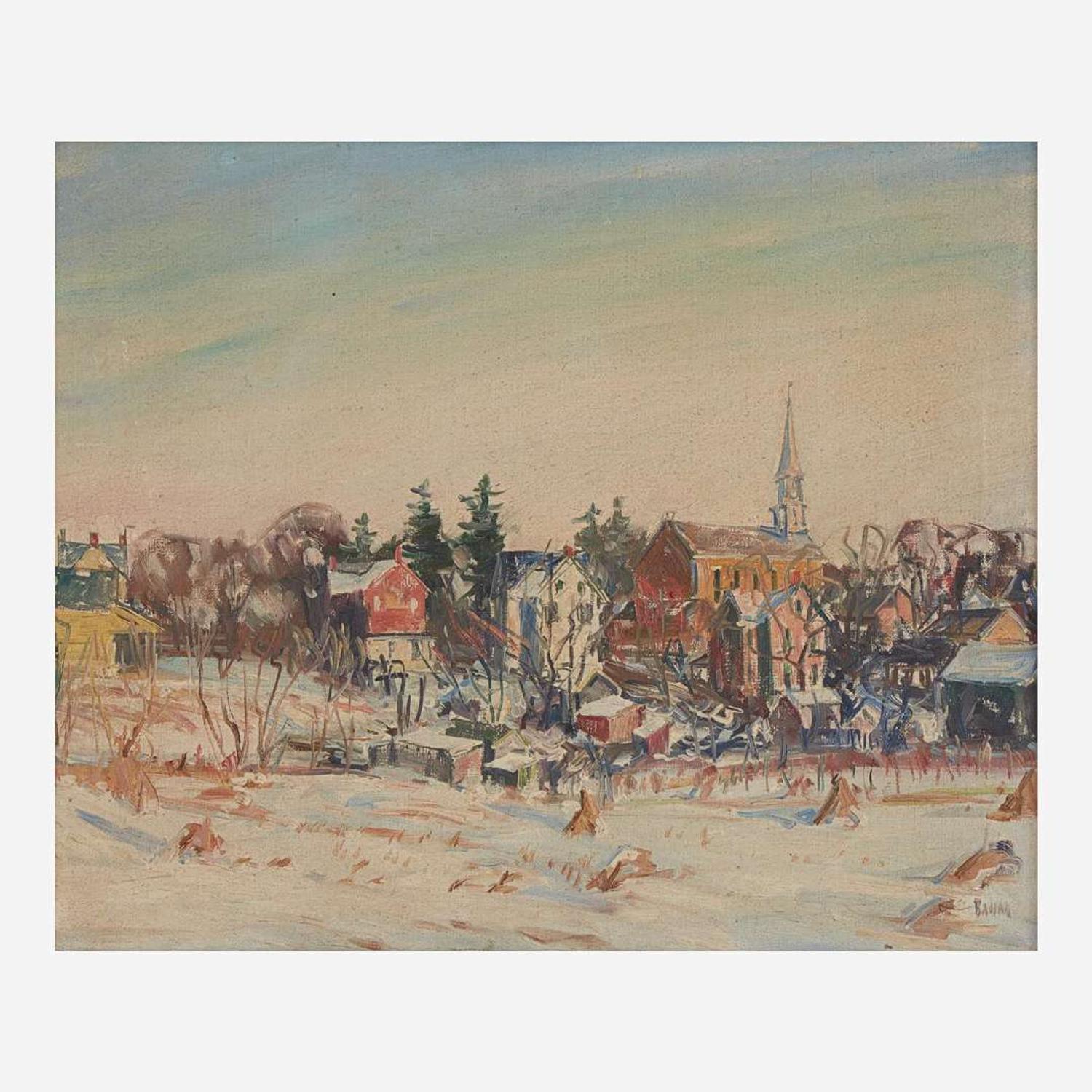 Walter Emerson Baum (American, 1884–1956) Church Steeple