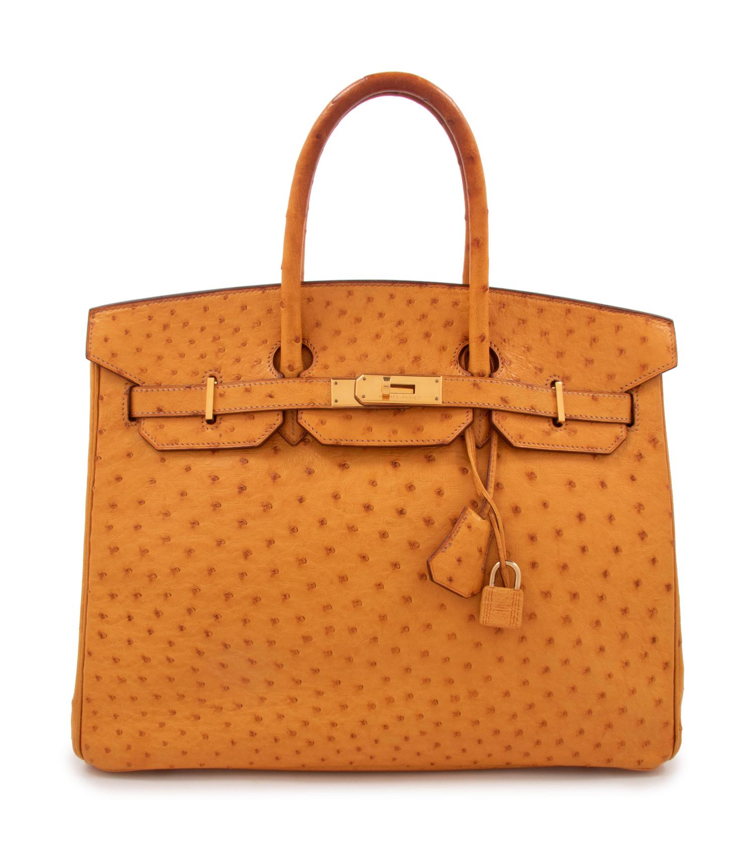 Hermès 35cm Ostrich Birkin, 2000