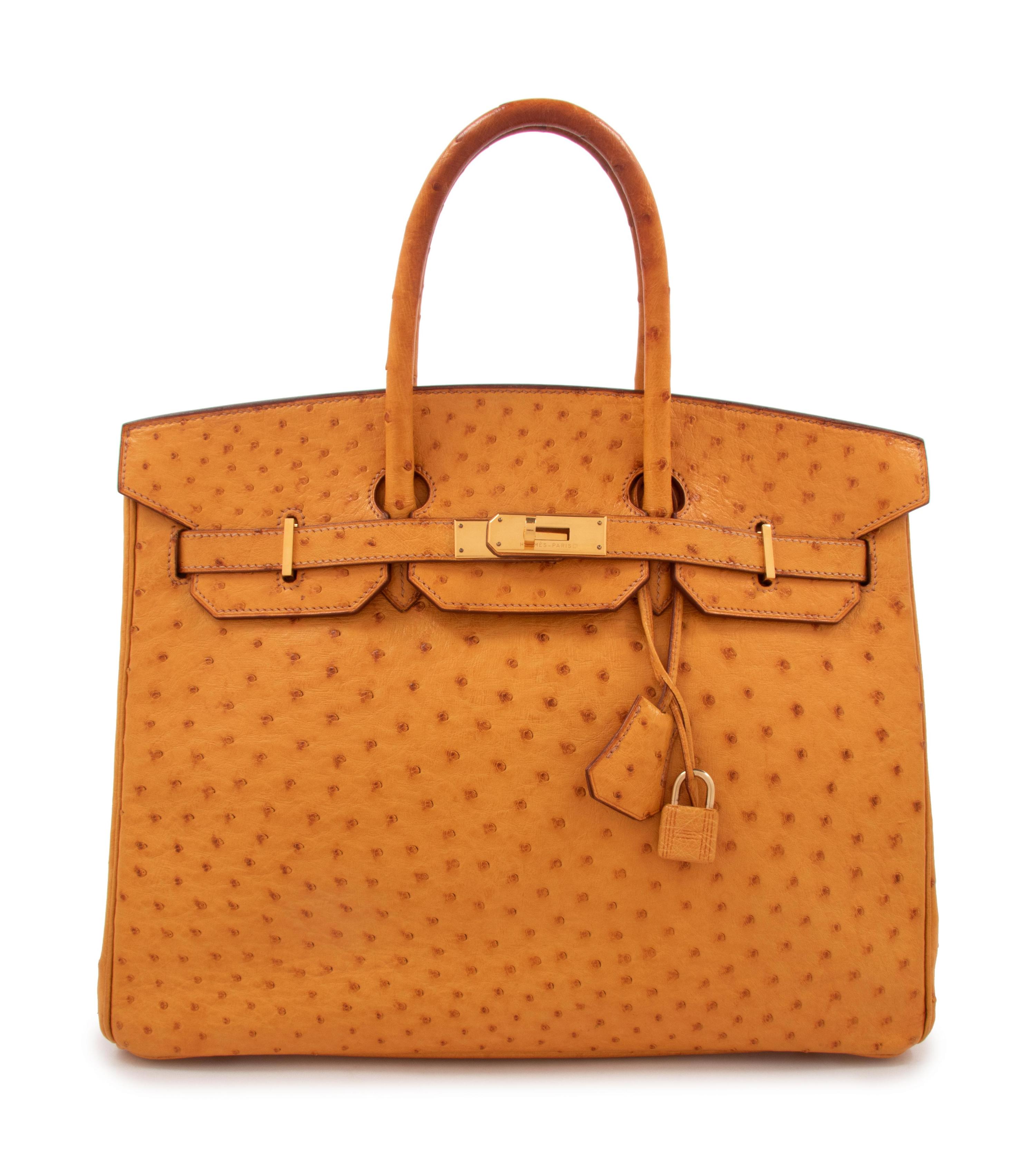 Hermès 35cm Ostrich Birkin, 2000