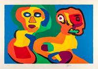 The Sunshine People (complete portfolio of ten lithographs with original cloth case)