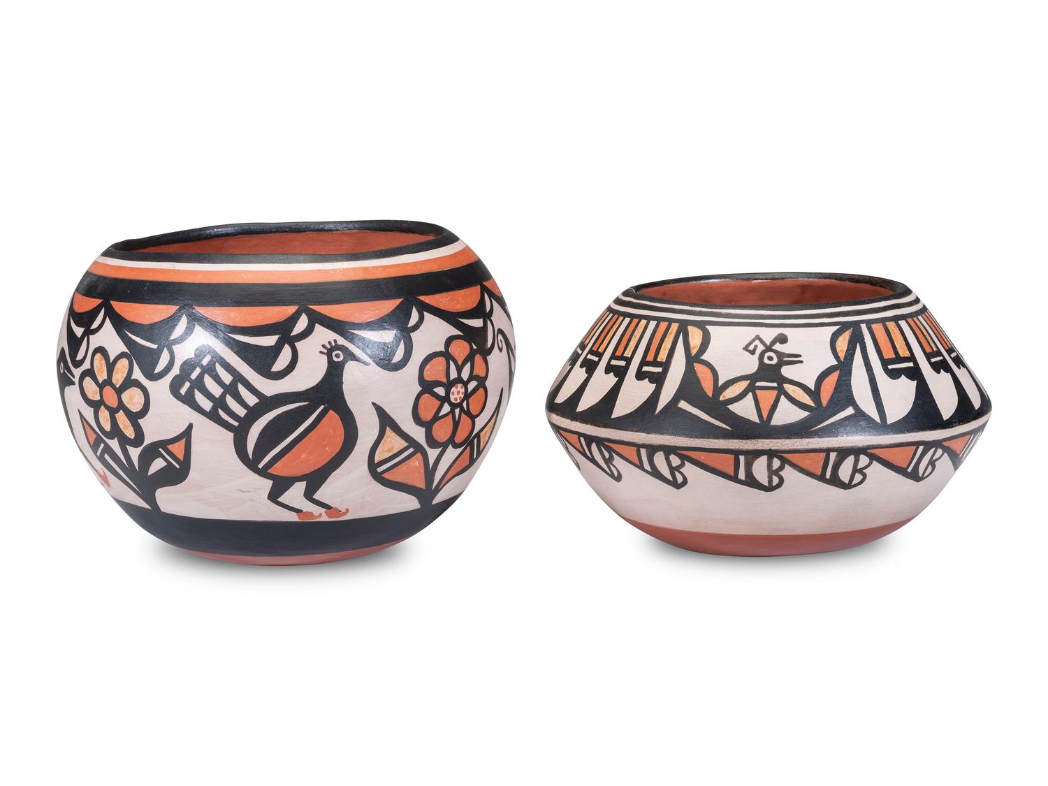 Polychrome Figural Pottery