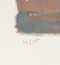 A Group of Four Prints ( Untitled Blue Landscape; Paysage; Nature Morte; Cortablon) , 1969
