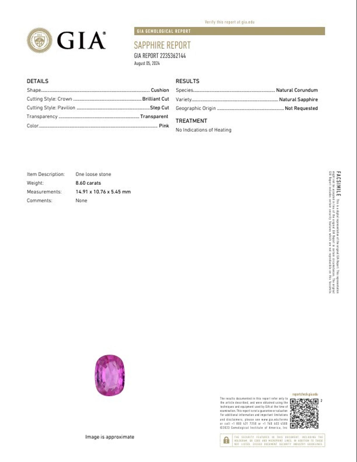 PINK SAPPHIRE AND DIAMOND RING