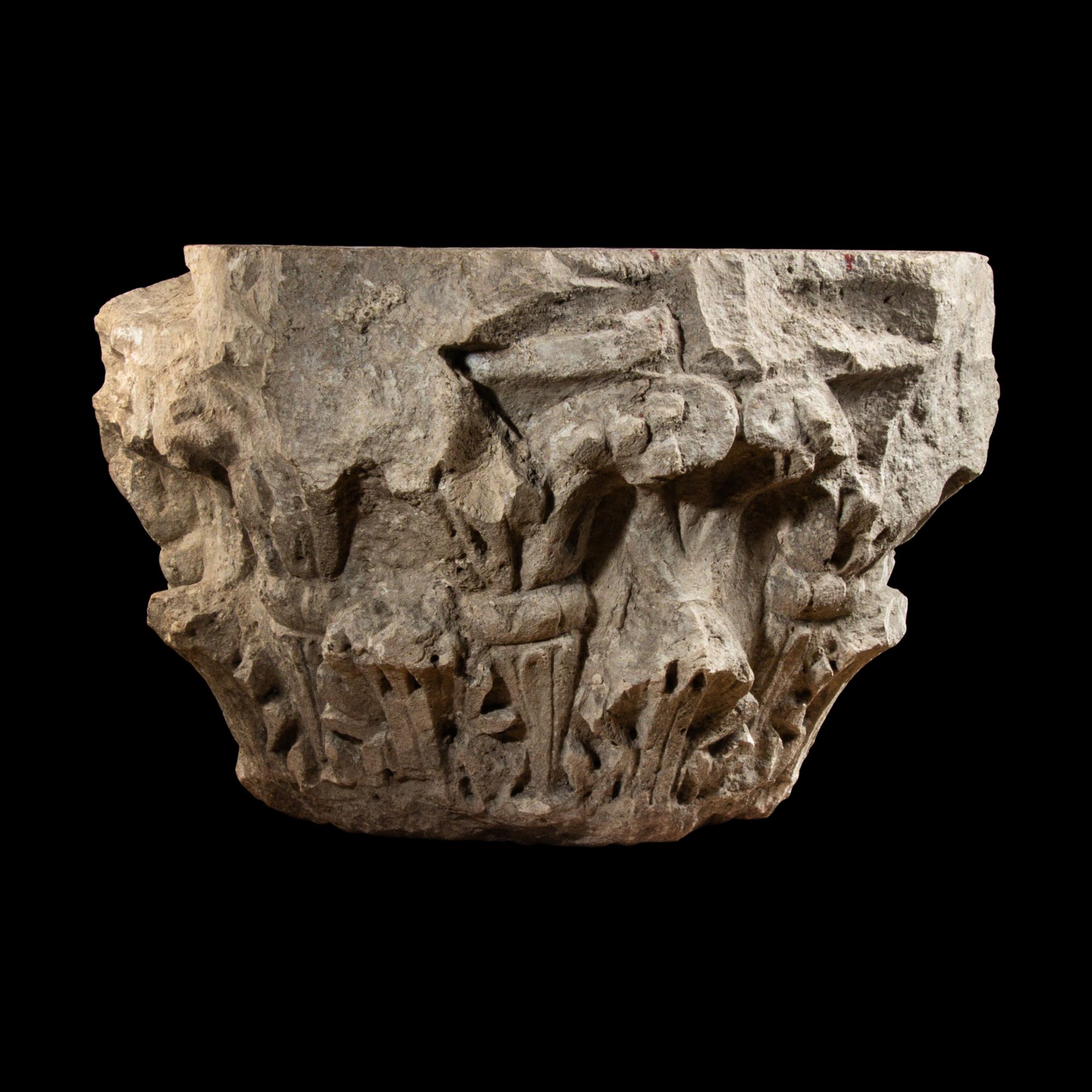 A Roman Marble Capital