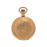 Elgin, Rose Gold Plated Pocket Watch