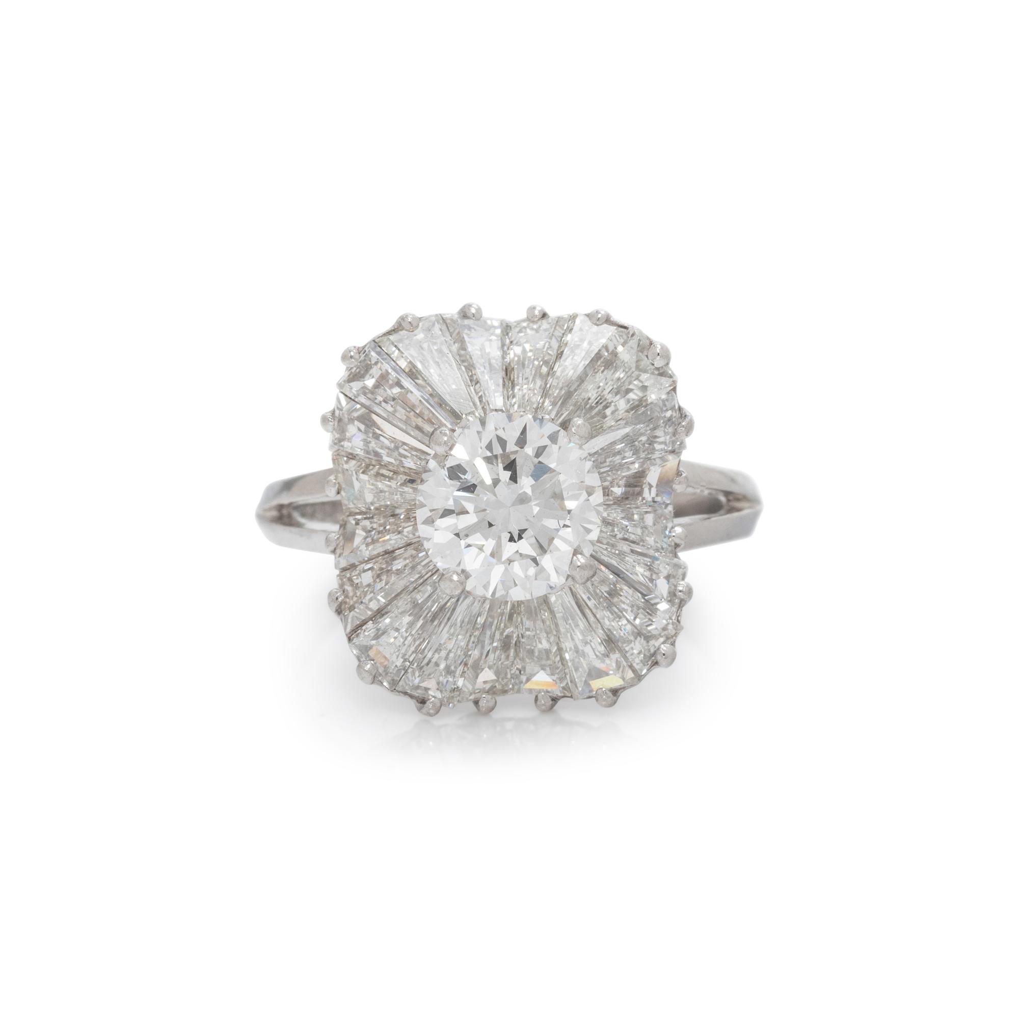 DIAMOND BALLERINA RING