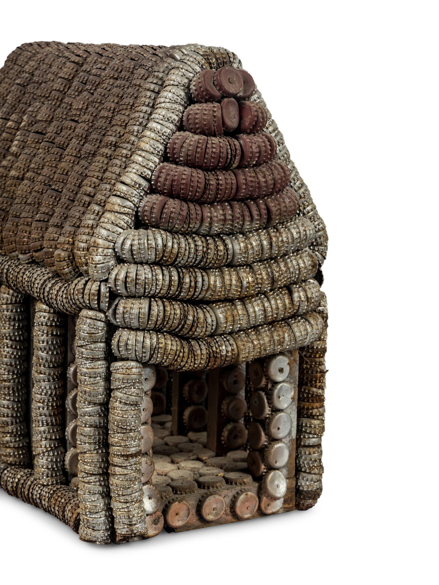 Four Bottle Cap Structures