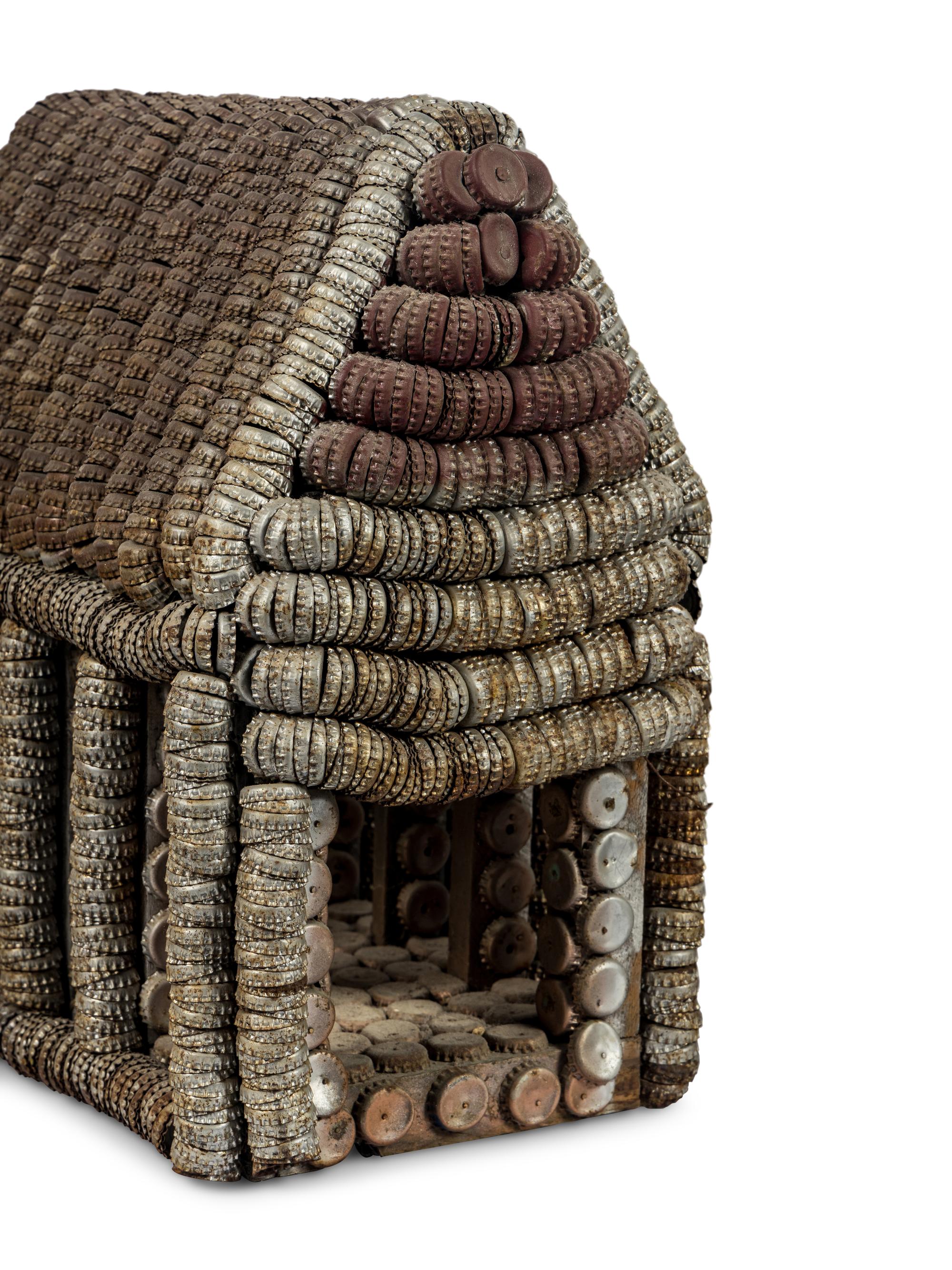 Four Bottle Cap Structures