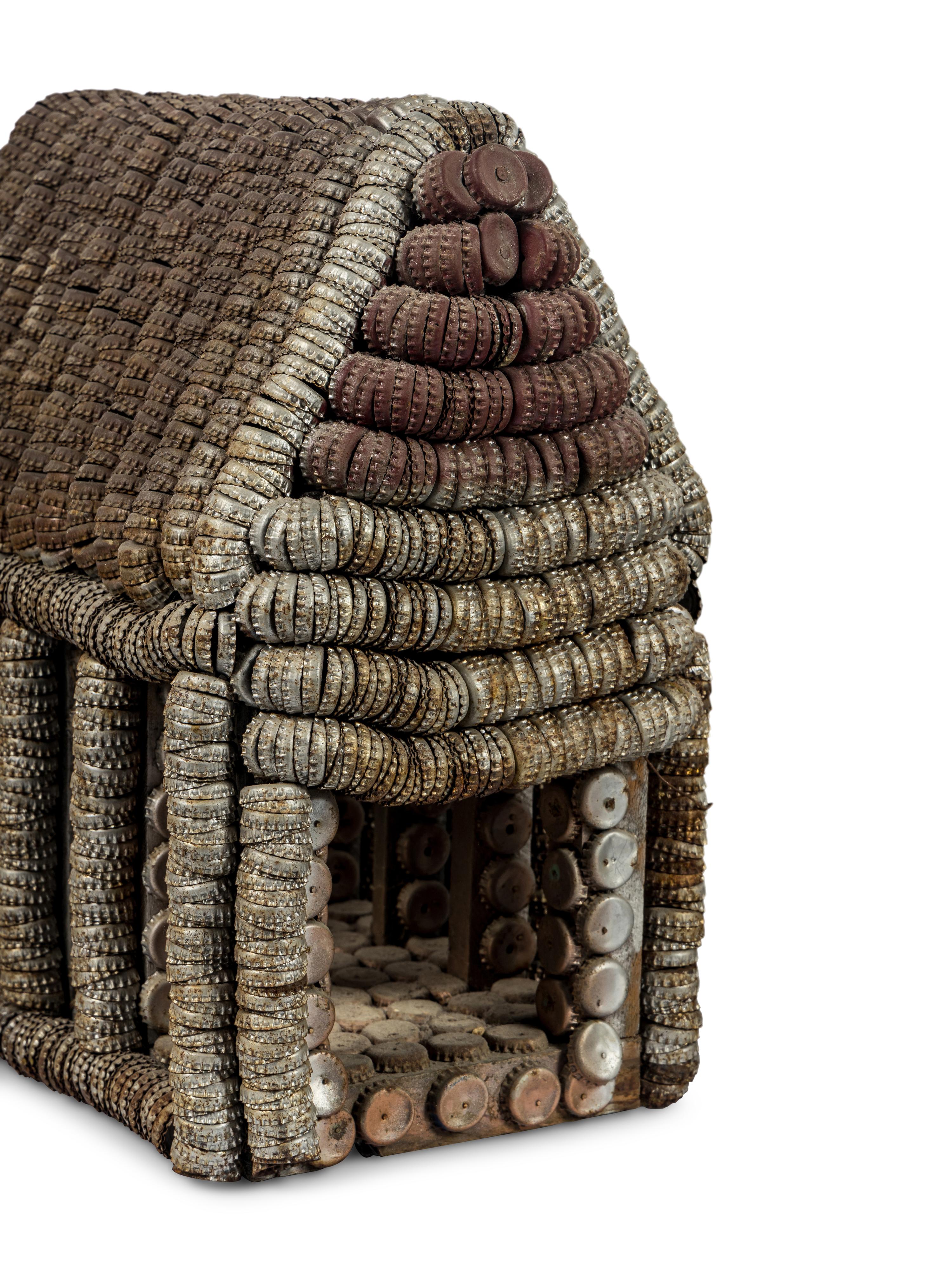 Four Bottle Cap Structures